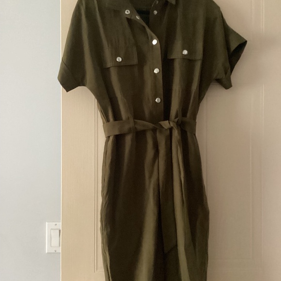 Minimum jumpsuit in cactus green - Picture 1 of 5